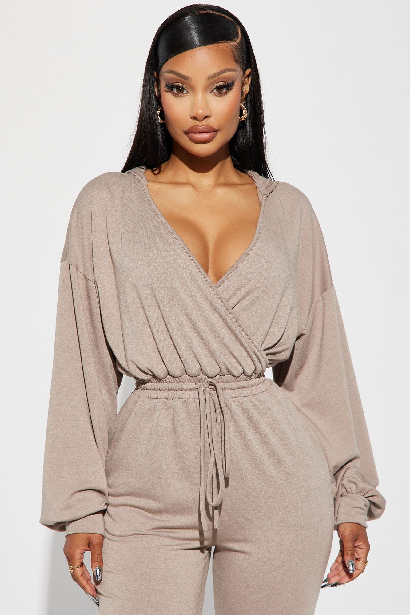 Slow Jams Jumpsuit - Mocha sold by Fashion Nova product image thumbnail 2