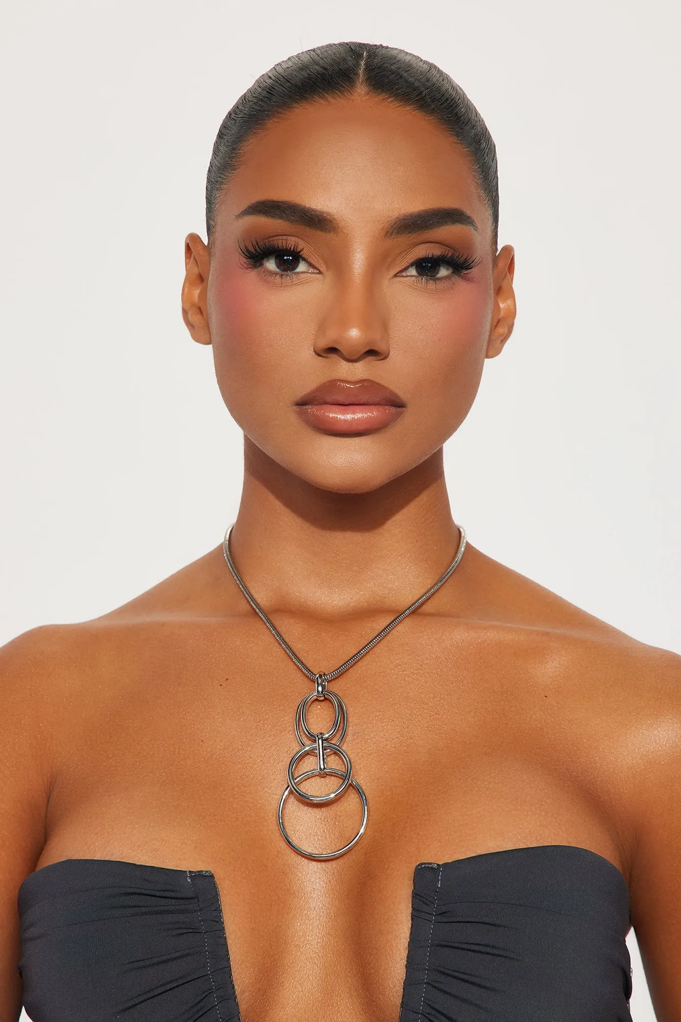 In My Space Necklace - Silver sold by Fashion Nova product image thumbnail 2