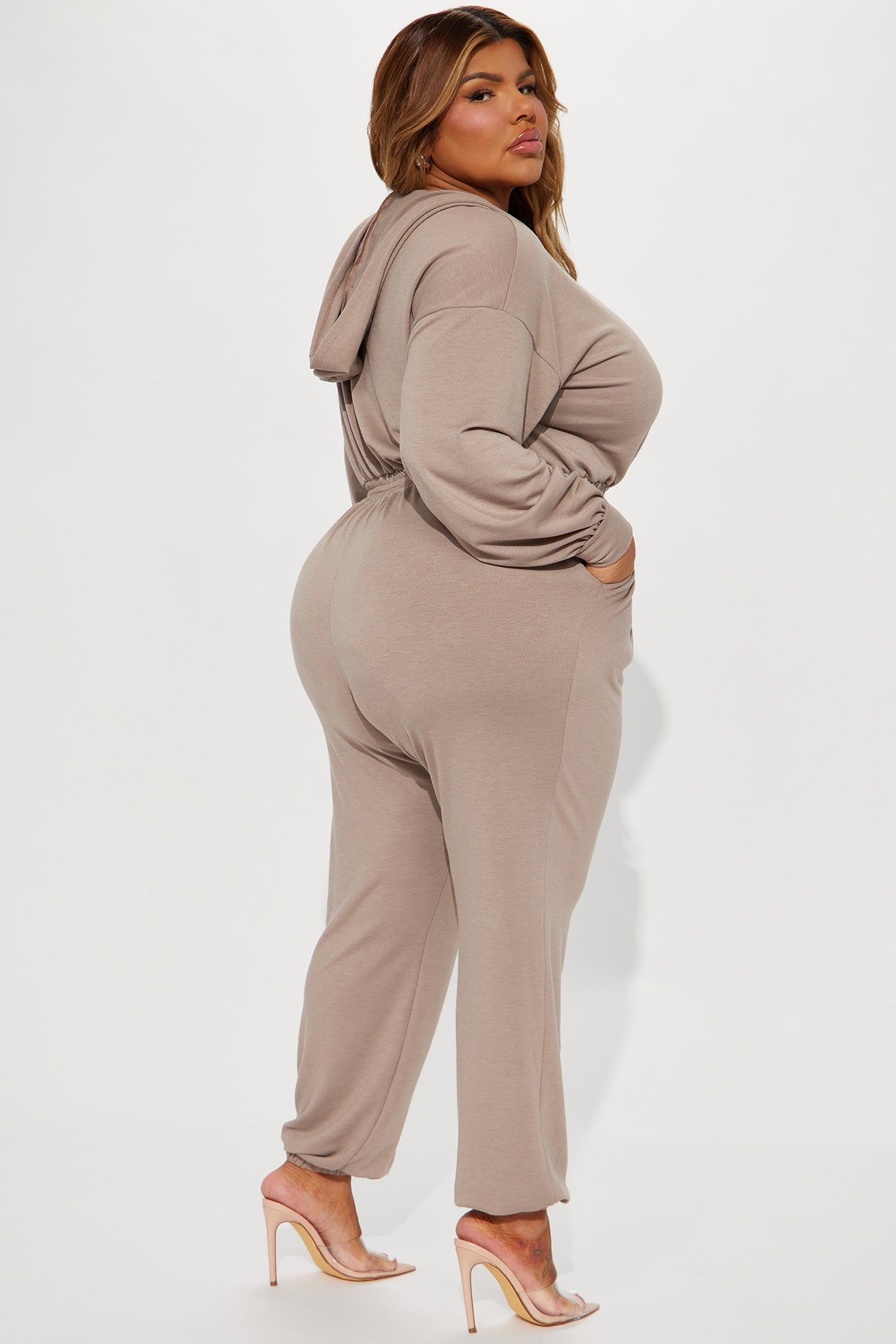 Slow Jams Jumpsuit - Mocha sold by Fashion Nova product image thumbnail 6