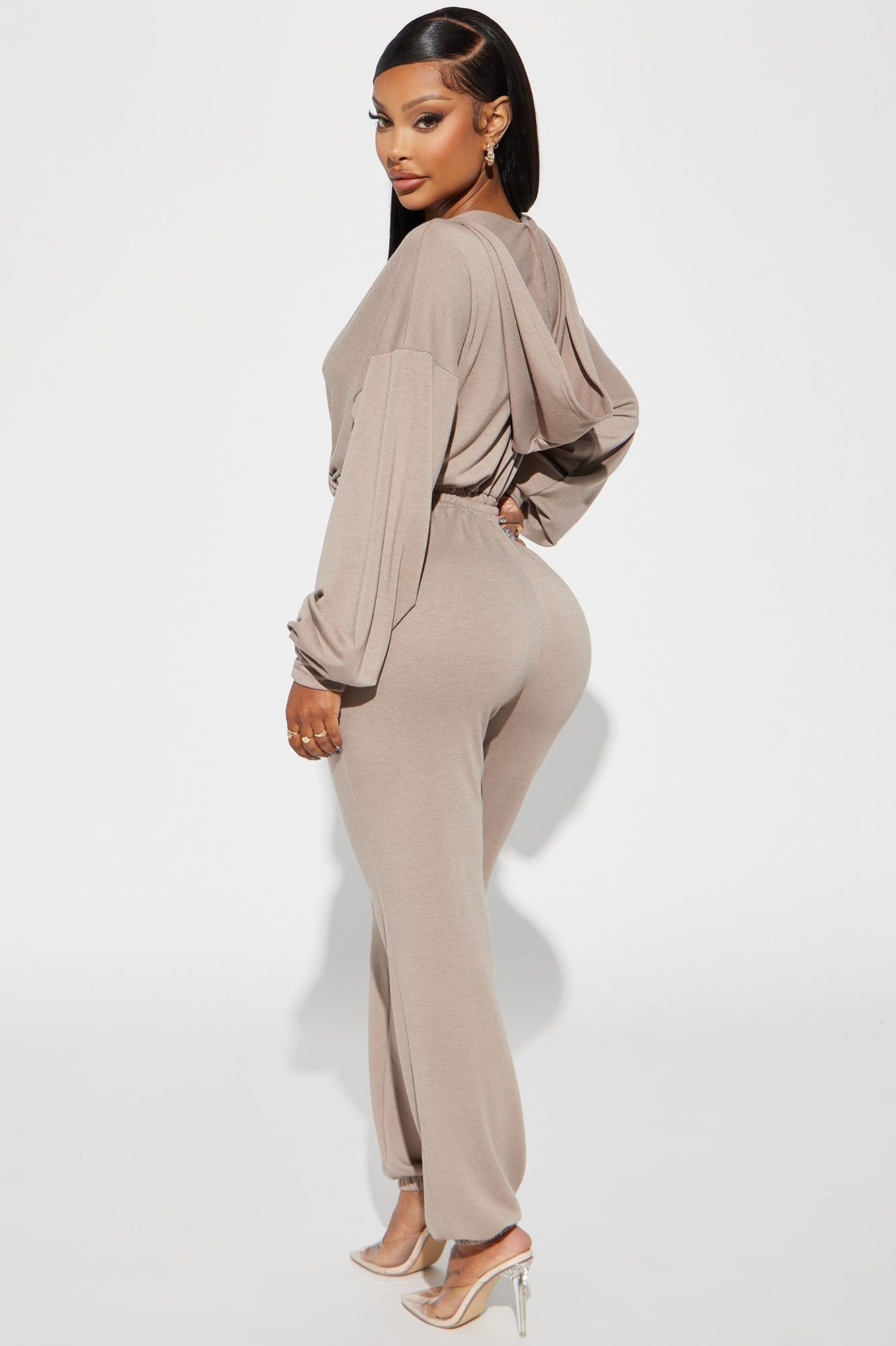 Slow Jams Jumpsuit - Mocha sold by Fashion Nova product image thumbnail 3