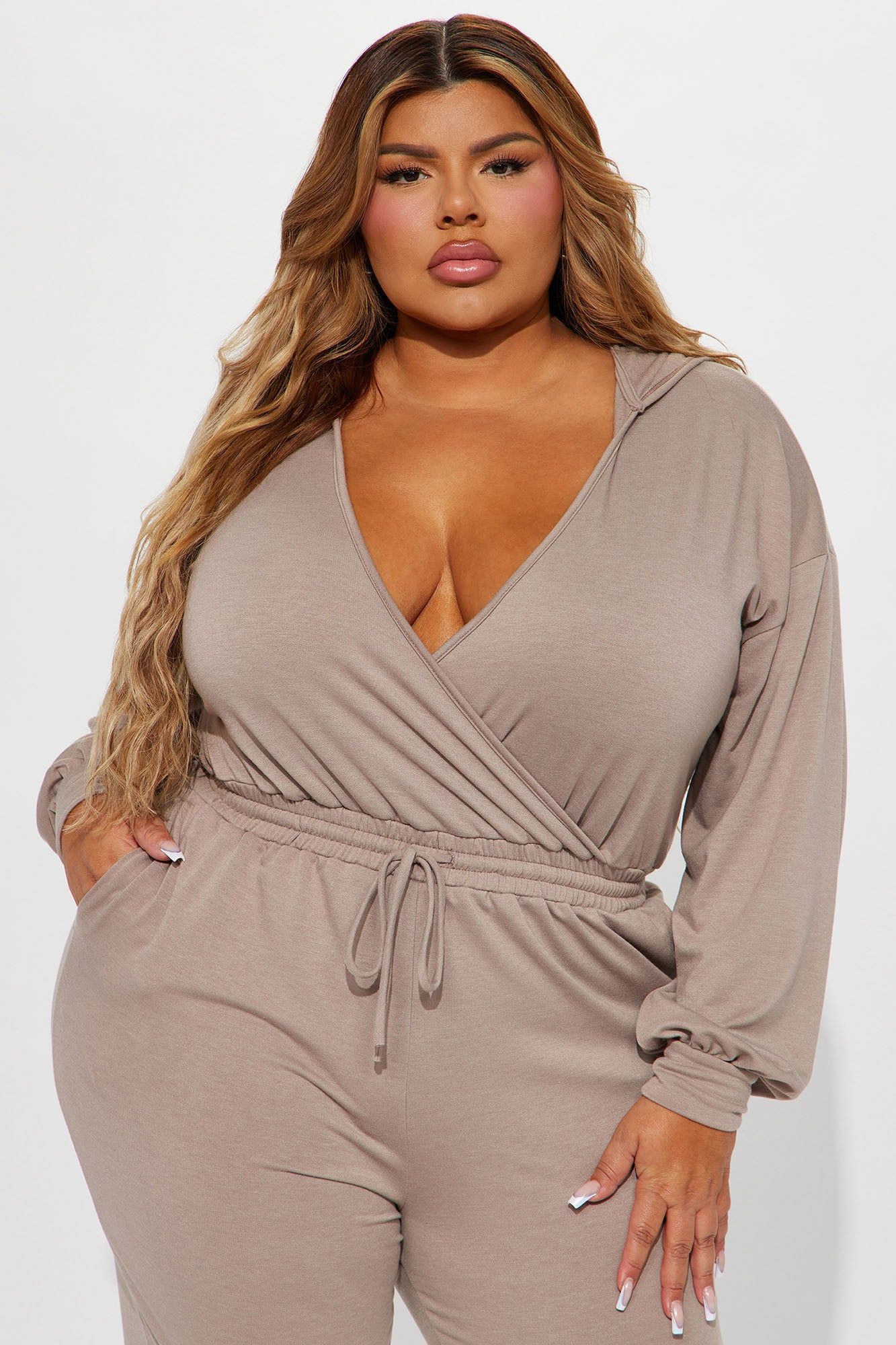 Slow Jams Jumpsuit - Mocha sold by Fashion Nova product image thumbnail 5