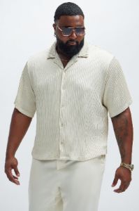 Miller Knitted Shirt - Off White sold by Fashion Nova
