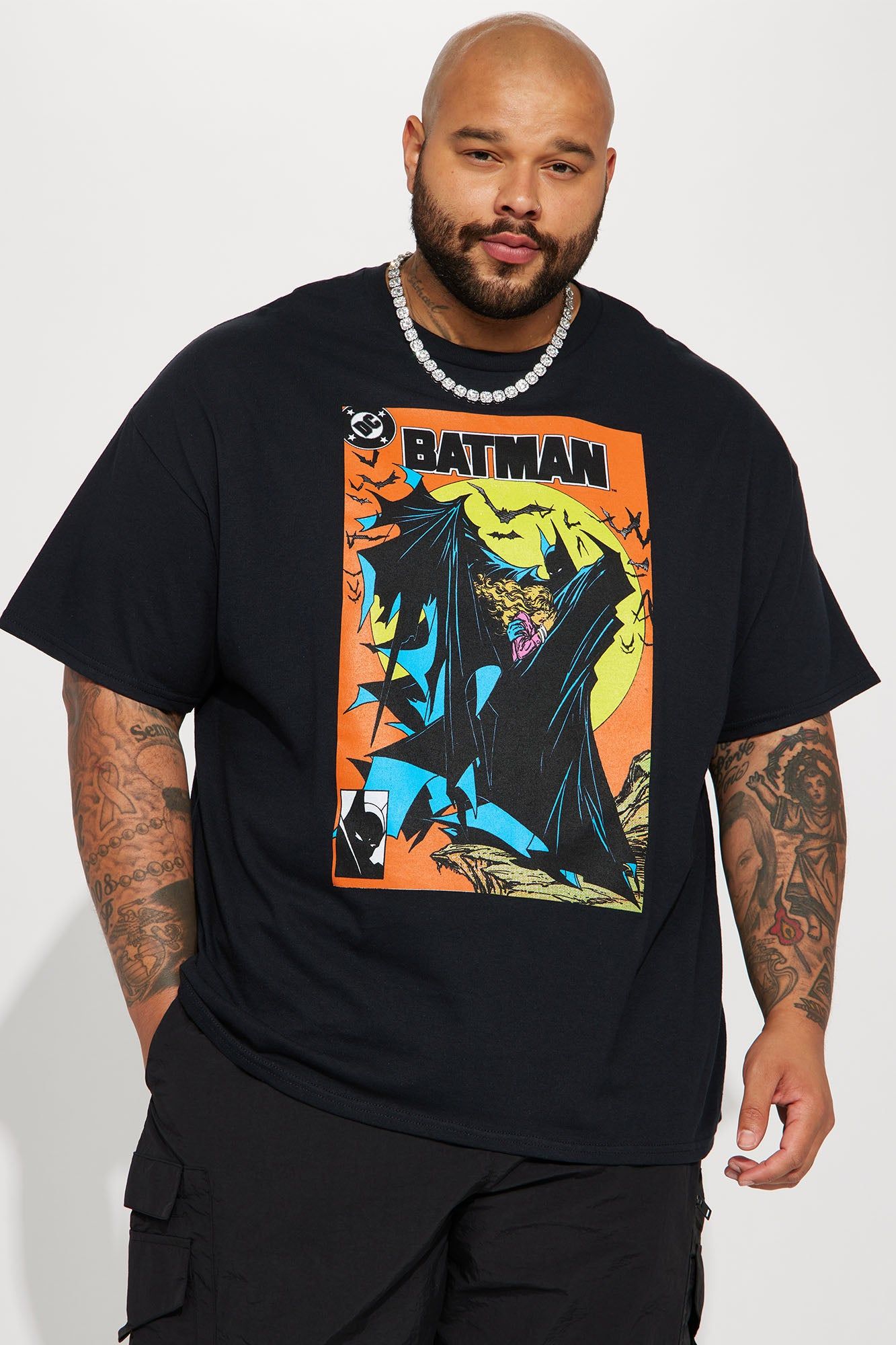 Batman Comicbook Cover Short Sleeve Tee - Black sold by Fashion Nova product image thumbnail 4