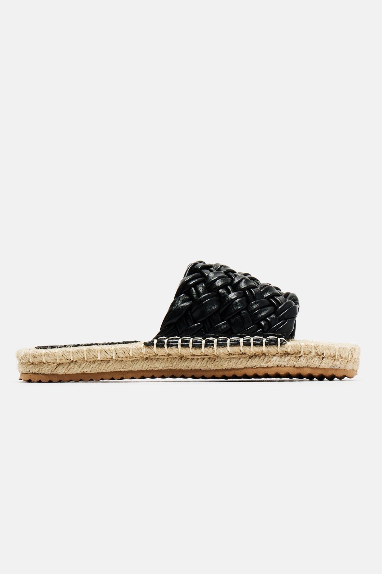 Ari Jute Sandals - Black sold by Fashion Nova product image thumbnail 2