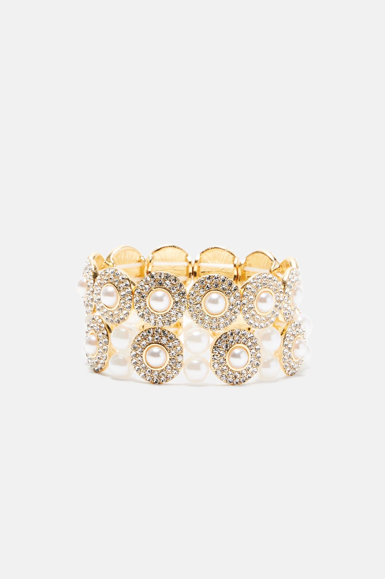 High Class Circle Bracelet Set - Gold/combo sold by Fashion Nova product image thumbnail 3