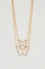 SoCal Butterflies Necklace - Gold sold by Fashion Nova