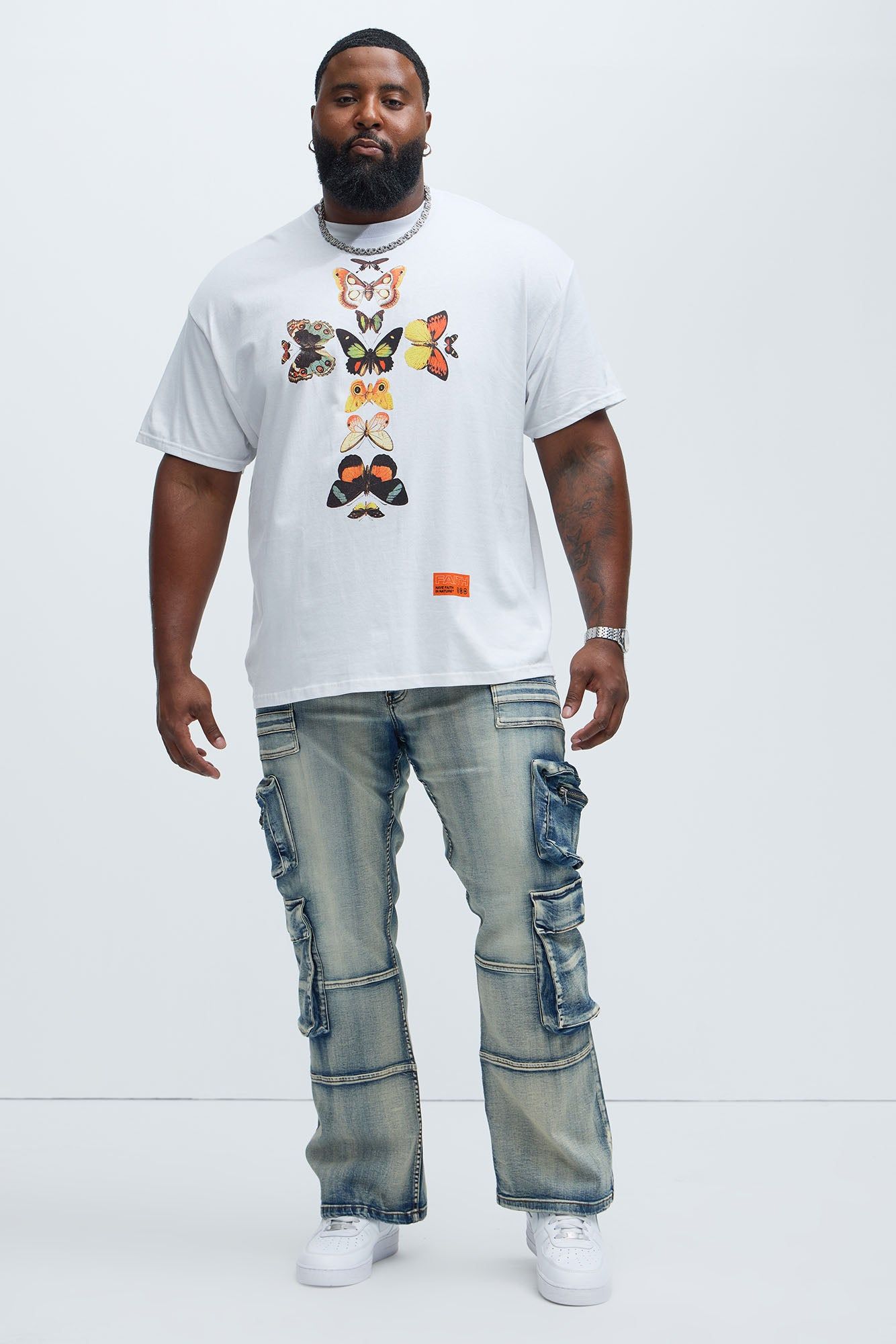 Faith In Nature Short Sleeve Tee - White sold by Fashion Nova product image thumbnail 5