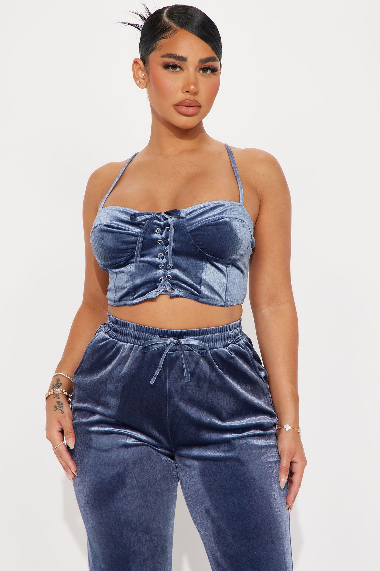 Down With You Jogger Set - Blue sold by Fashion Nova product image thumbnail 2
