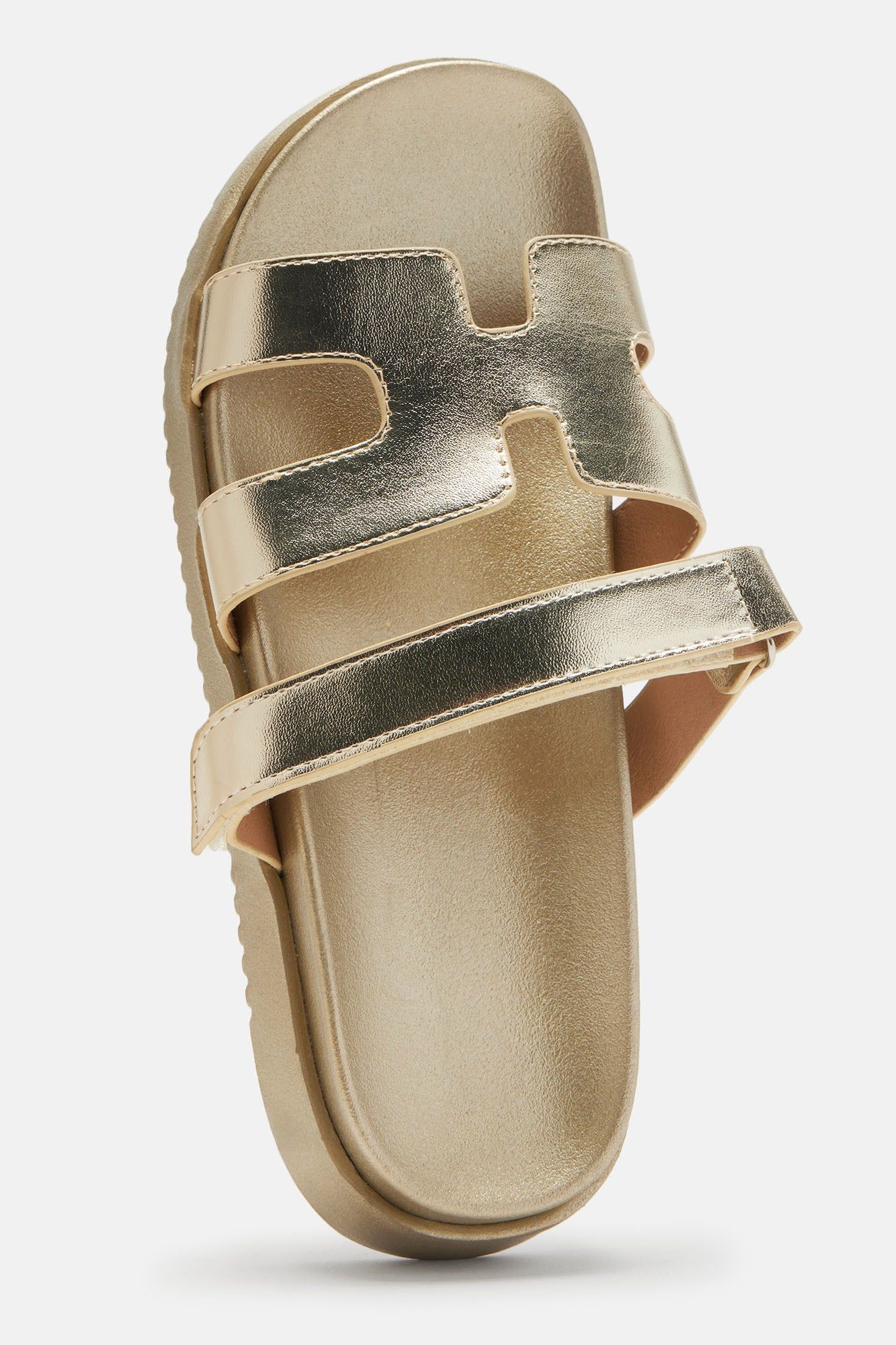 Emma Slides - Gold sold by Fashion Nova product image thumbnail 3