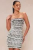 Beverly Embellished Mini Dress - Black sold by Fashion Nova
