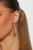 Ballin Ain't Easy Hoop Earrings - Gold sold by Fashion Nova