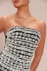 Beverly Embellished Mini Dress - Black sold by Fashion Nova