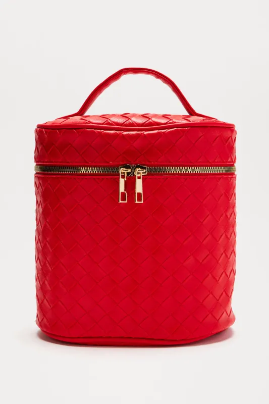 Annalise Makeup Bag - Red sold by Fashion Nova