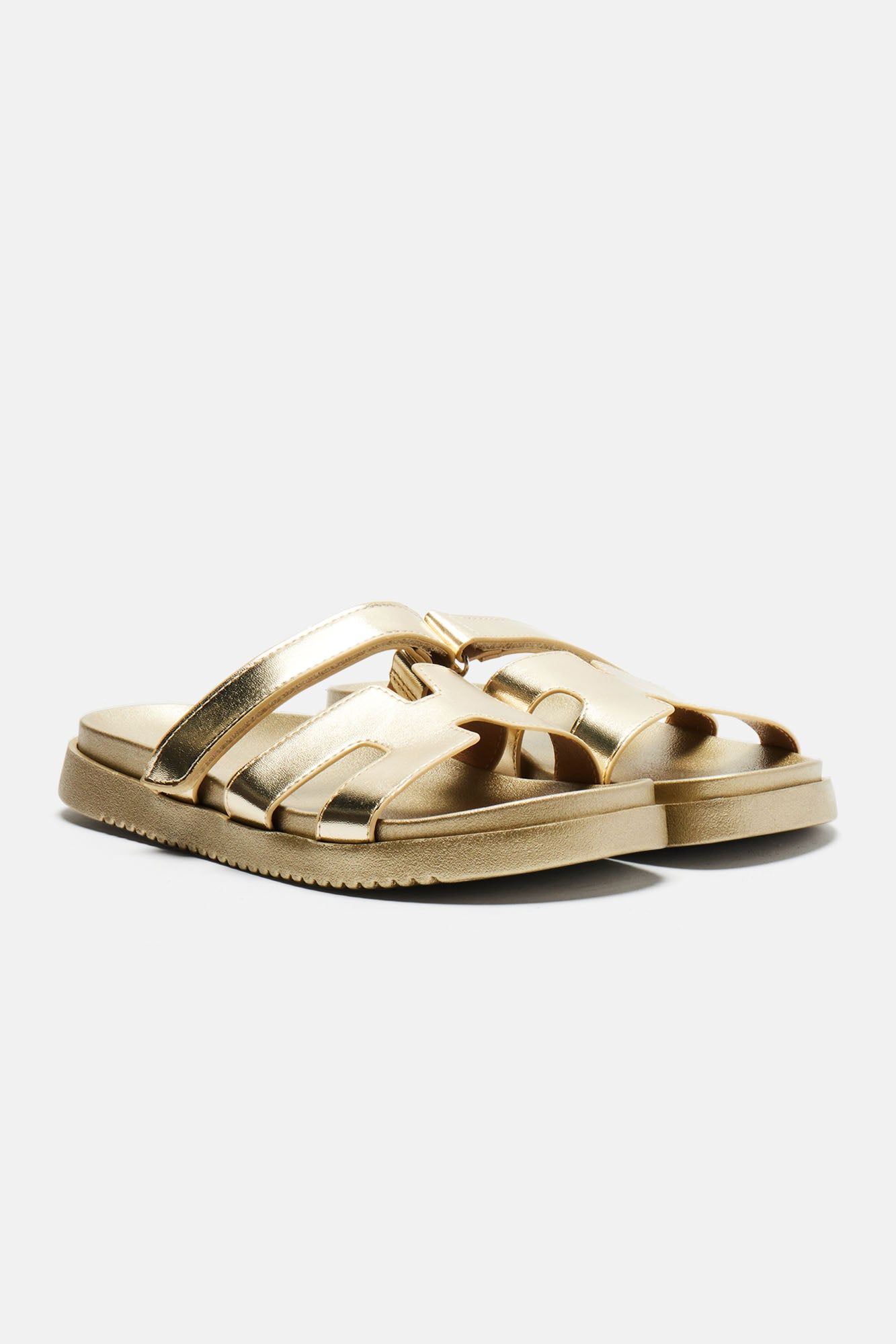 Emma Slides - Gold sold by Fashion Nova product image thumbnail 4