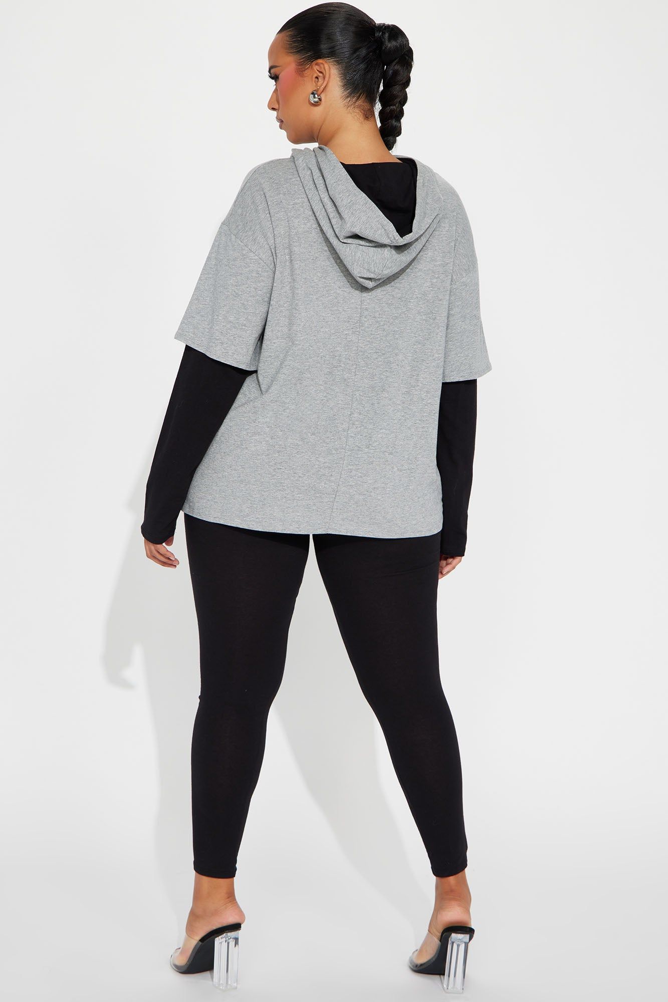 Chaos Again Pant Set - Heather Grey sold by Fashion Nova product image thumbnail 7