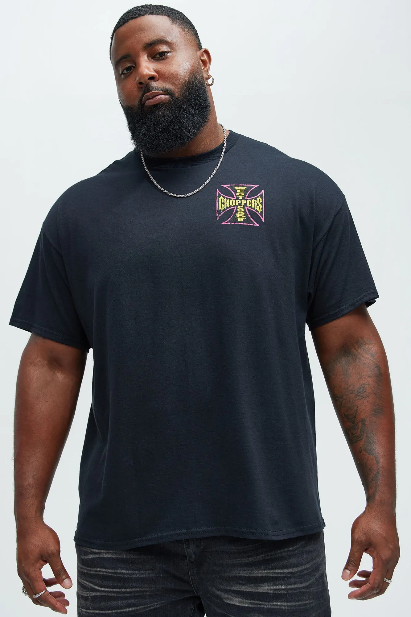 West Coast Choppers Cobra Short Sleeve Tee - Black sold by Fashion Nova product image thumbnail 5