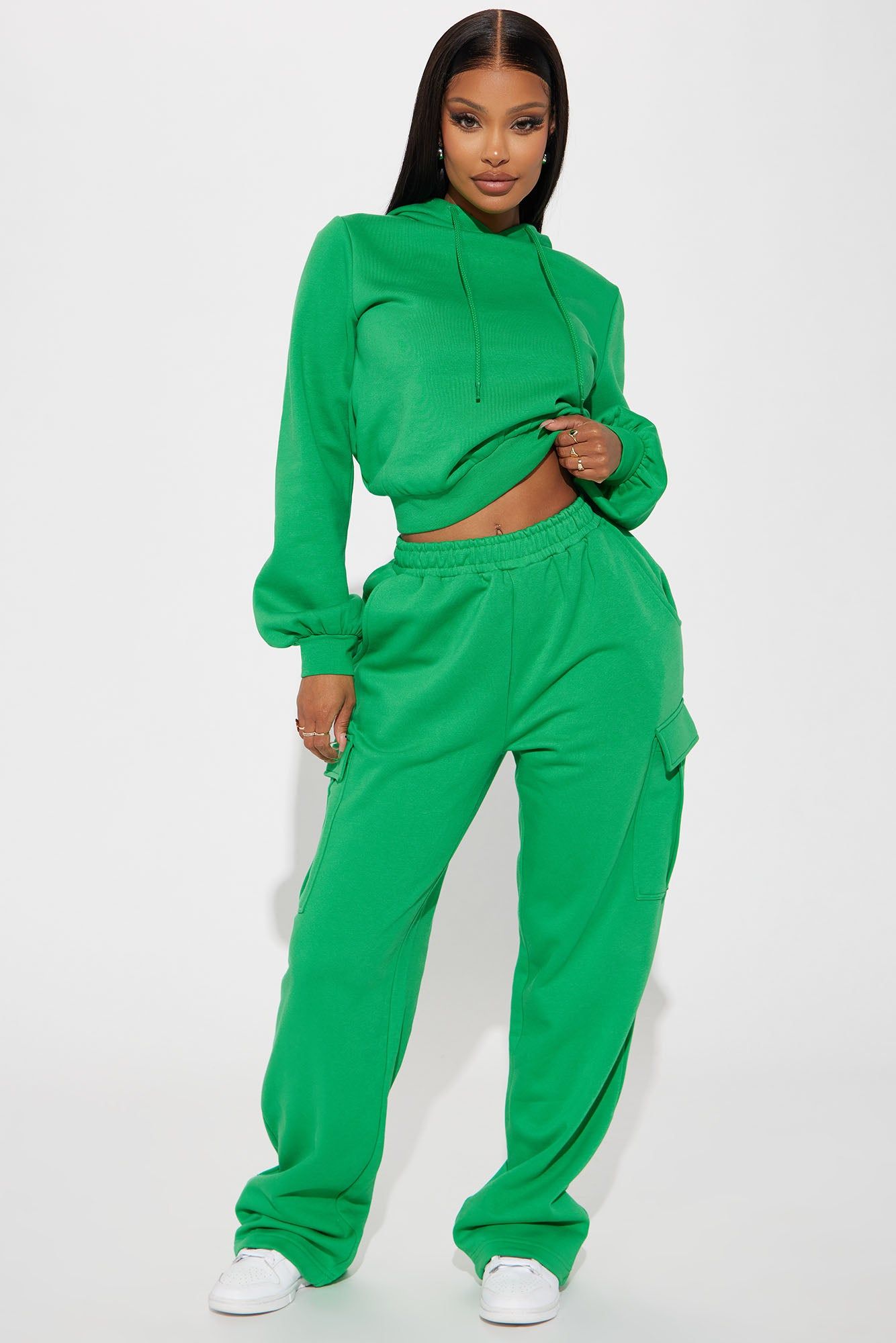 Easy Going Lounge Hoodie - Green sold by Fashion Nova product image thumbnail 2