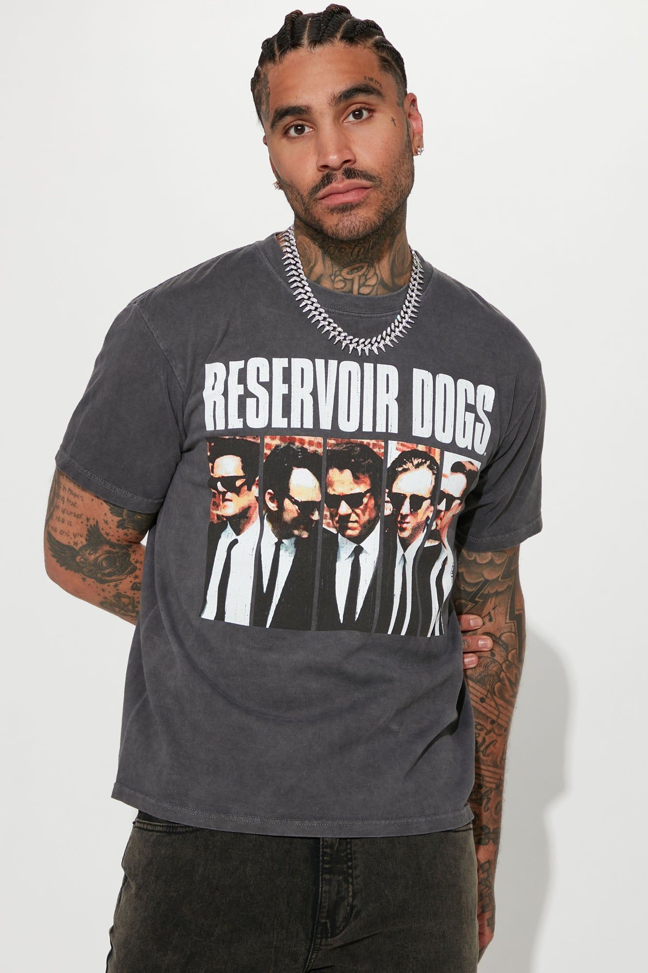 Reservoir Dogs Short Sleeve Tee - Black sold by Fashion Nova
