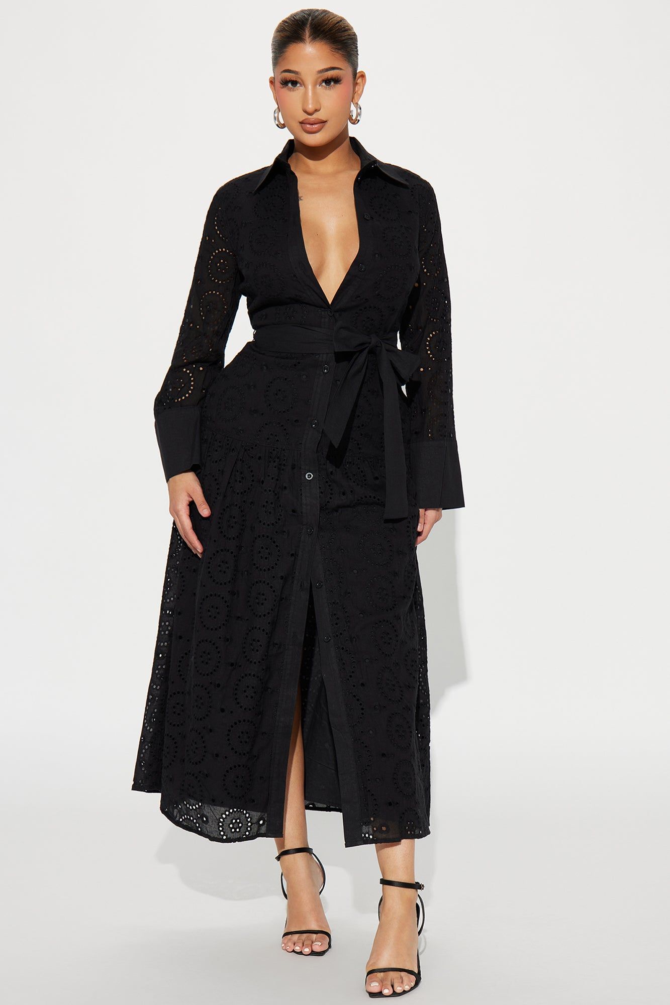 Pilar Maxi Dress - Black sold by Fashion Nova