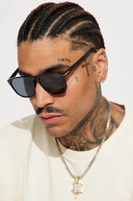 Got That Energy Sunglasses - Black sold by Fashion Nova