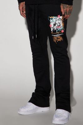 Love My City Flared Sweatpants - Black sold by Fashion Nova