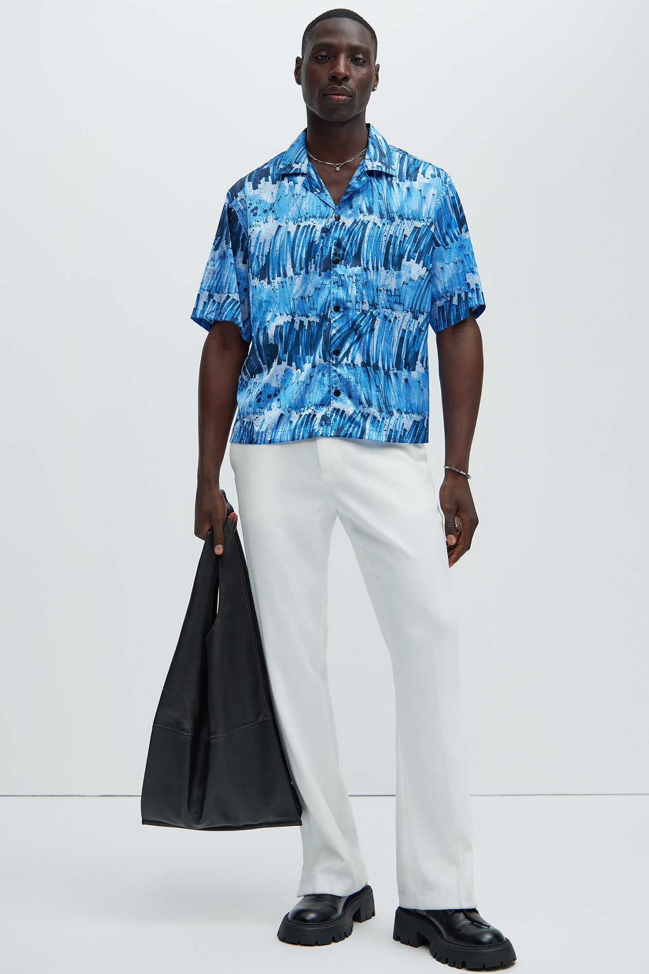 Calix Shirt - Blue/combo sold by Fashion Nova product image thumbnail 2