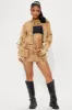 Nayely Denim Skirt Set - Mocha sold by Fashion Nova