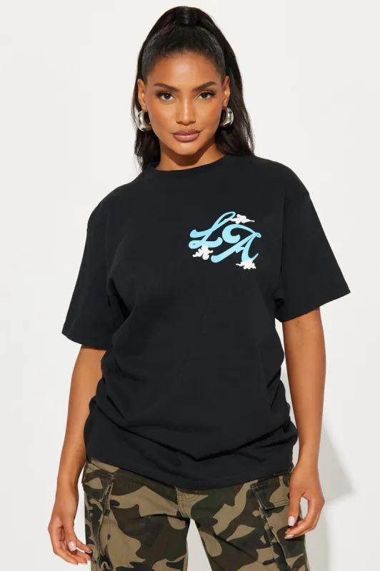 LA Angels City Graphic Tee - Black sold by Fashion Nova