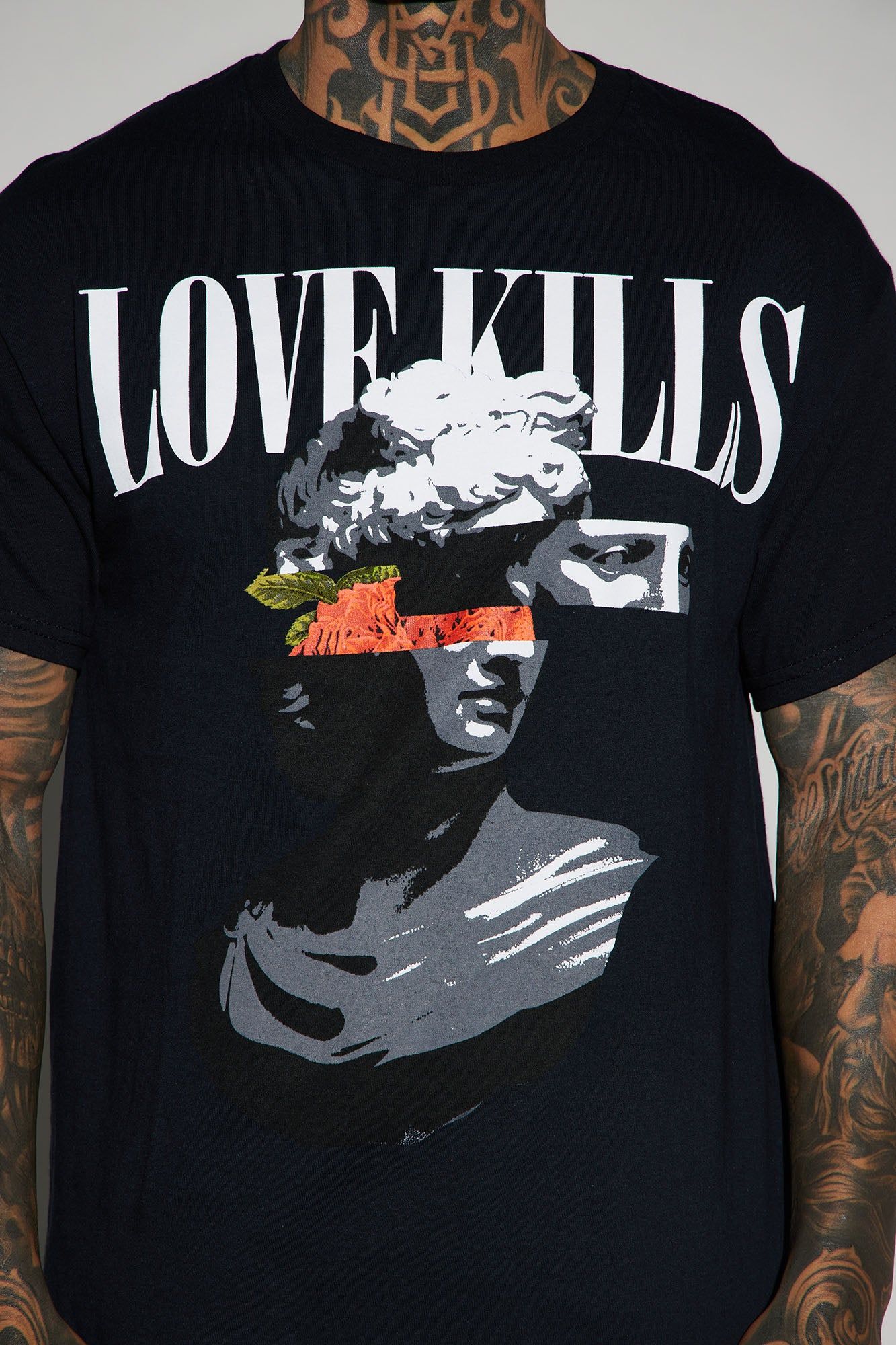 If Love Kills Short Sleeve Tee - Black sold by Fashion Nova product image thumbnail 3
