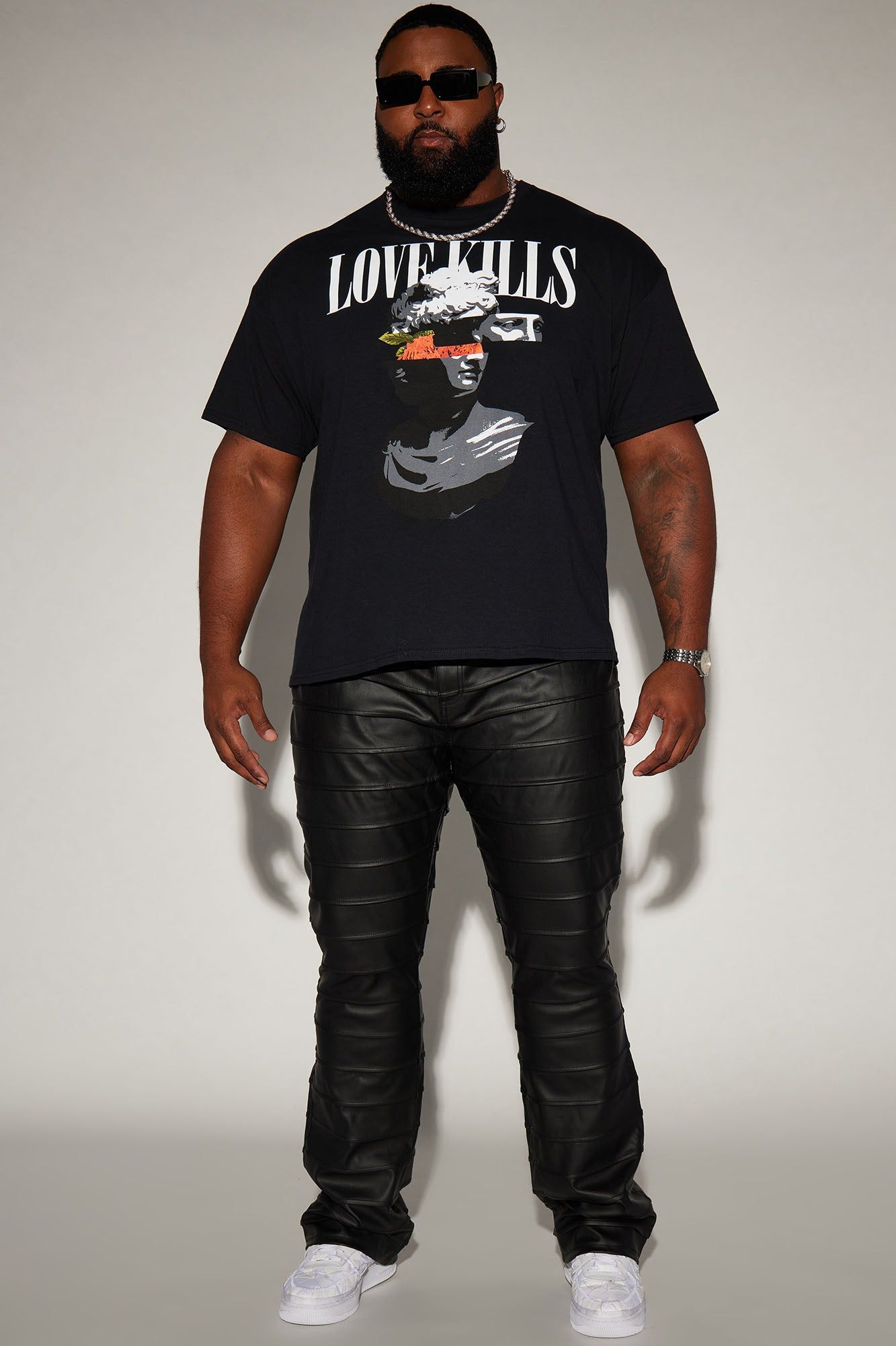If Love Kills Short Sleeve Tee - Black sold by Fashion Nova product image thumbnail 5