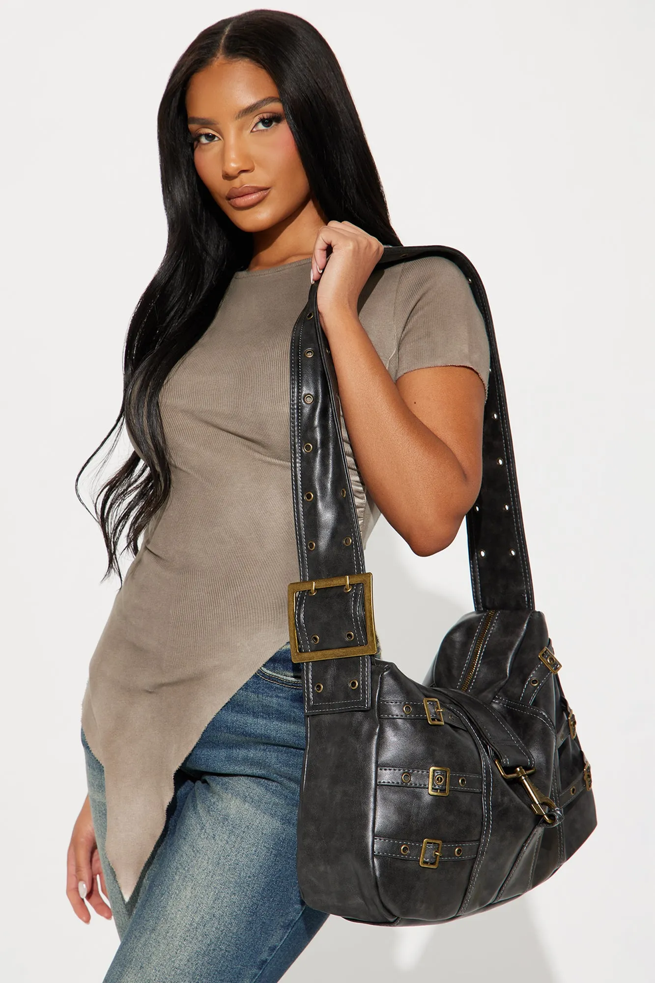 Avril Everyday Handbag - Grey sold by Fashion Nova product image thumbnail 2