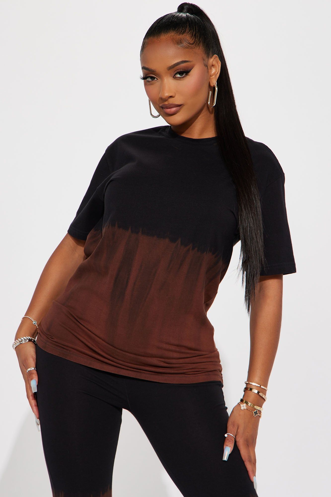 Tell Me About It Legging Set - Black/combo sold by Fashion Nova product image thumbnail 2