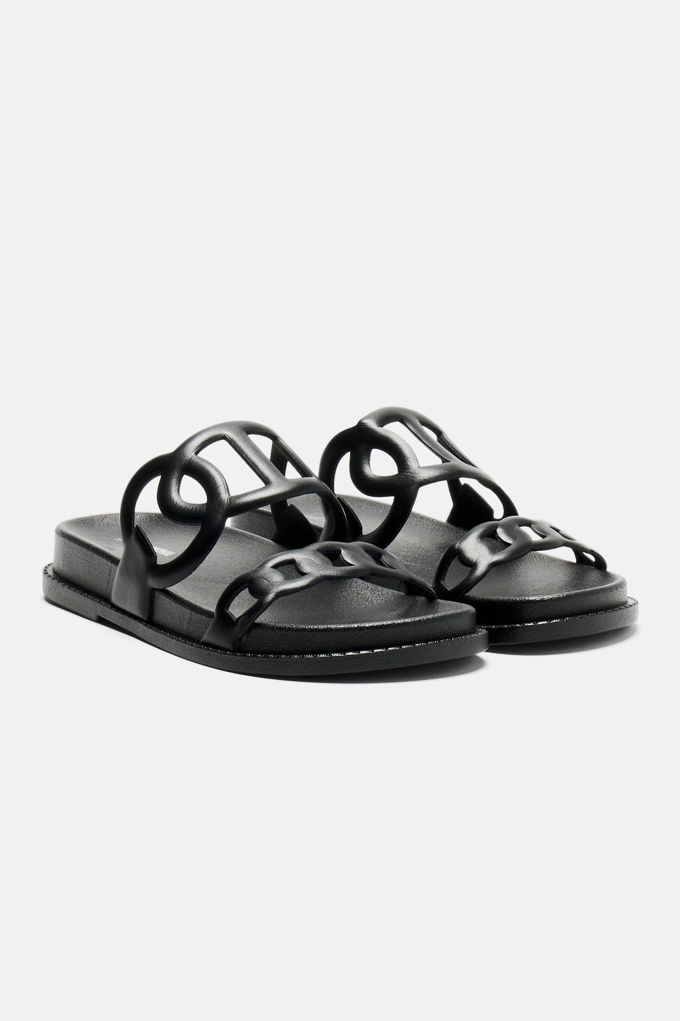About To Follow Casual Slides - Black sold by Fashion Nova product image thumbnail 5