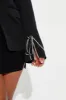 A Touch Of Class Blazer - Black sold by Fashion Nova
