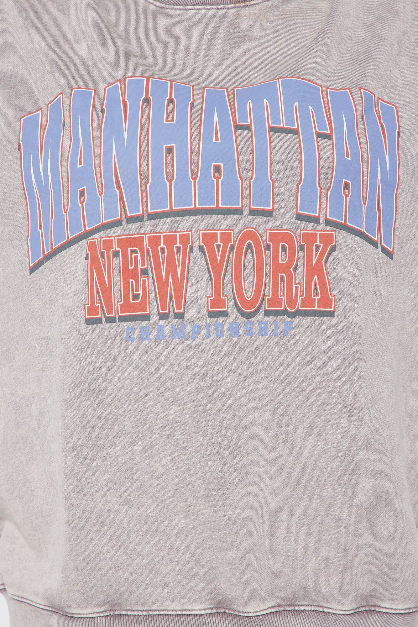 Manhattan Sweatshirt - Grey/combo sold by Fashion Nova product image thumbnail 4