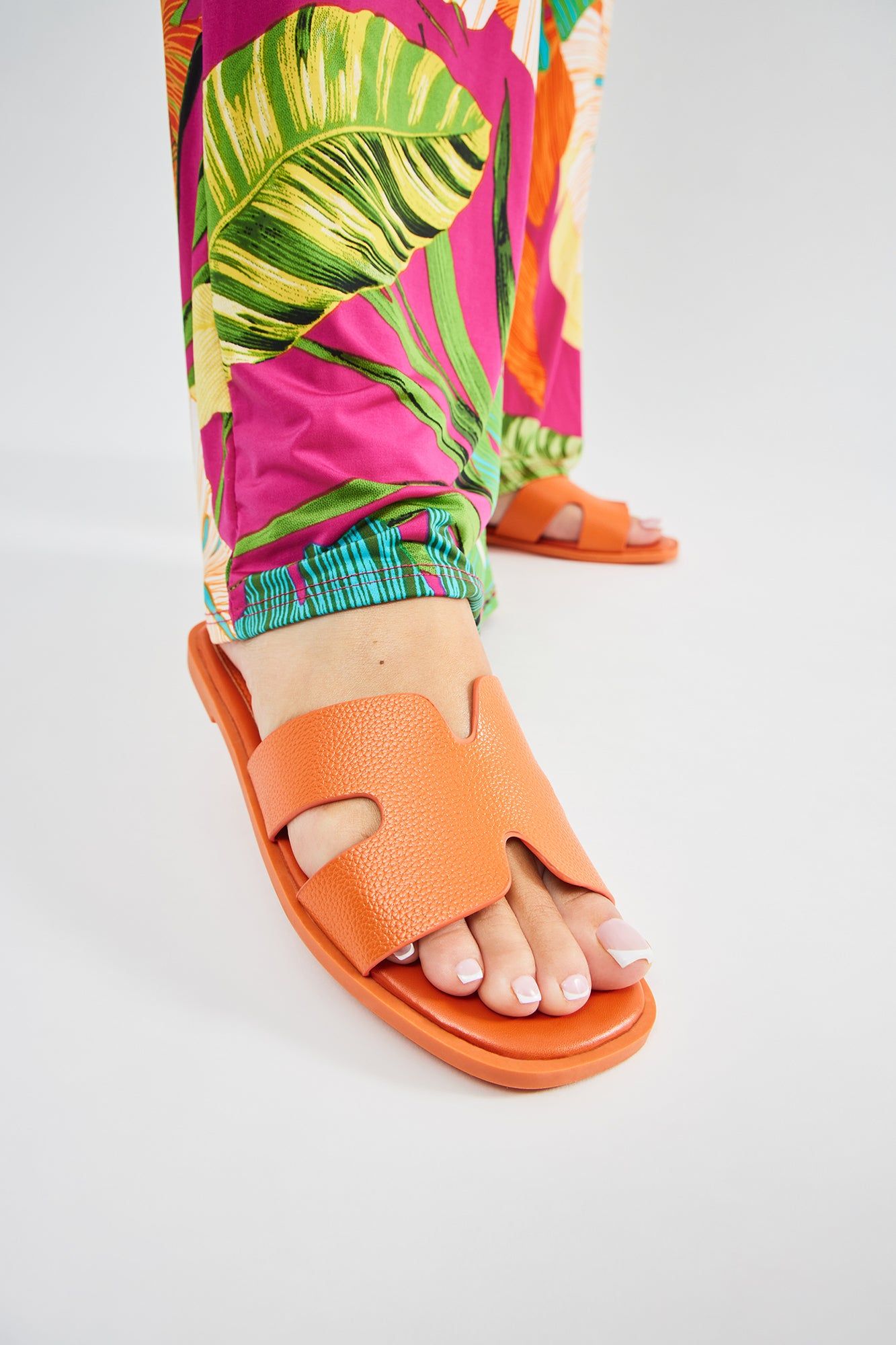 Cutting Ties Flat Sandals - Orange sold by Fashion Nova product image thumbnail 3