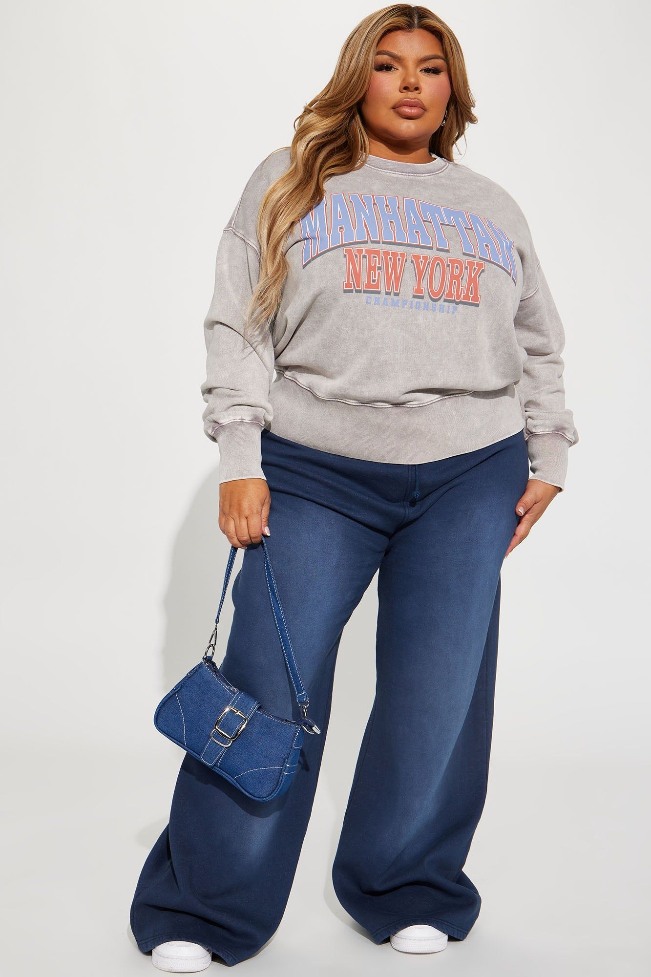 Manhattan Sweatshirt - Grey/combo sold by Fashion Nova product image thumbnail 6