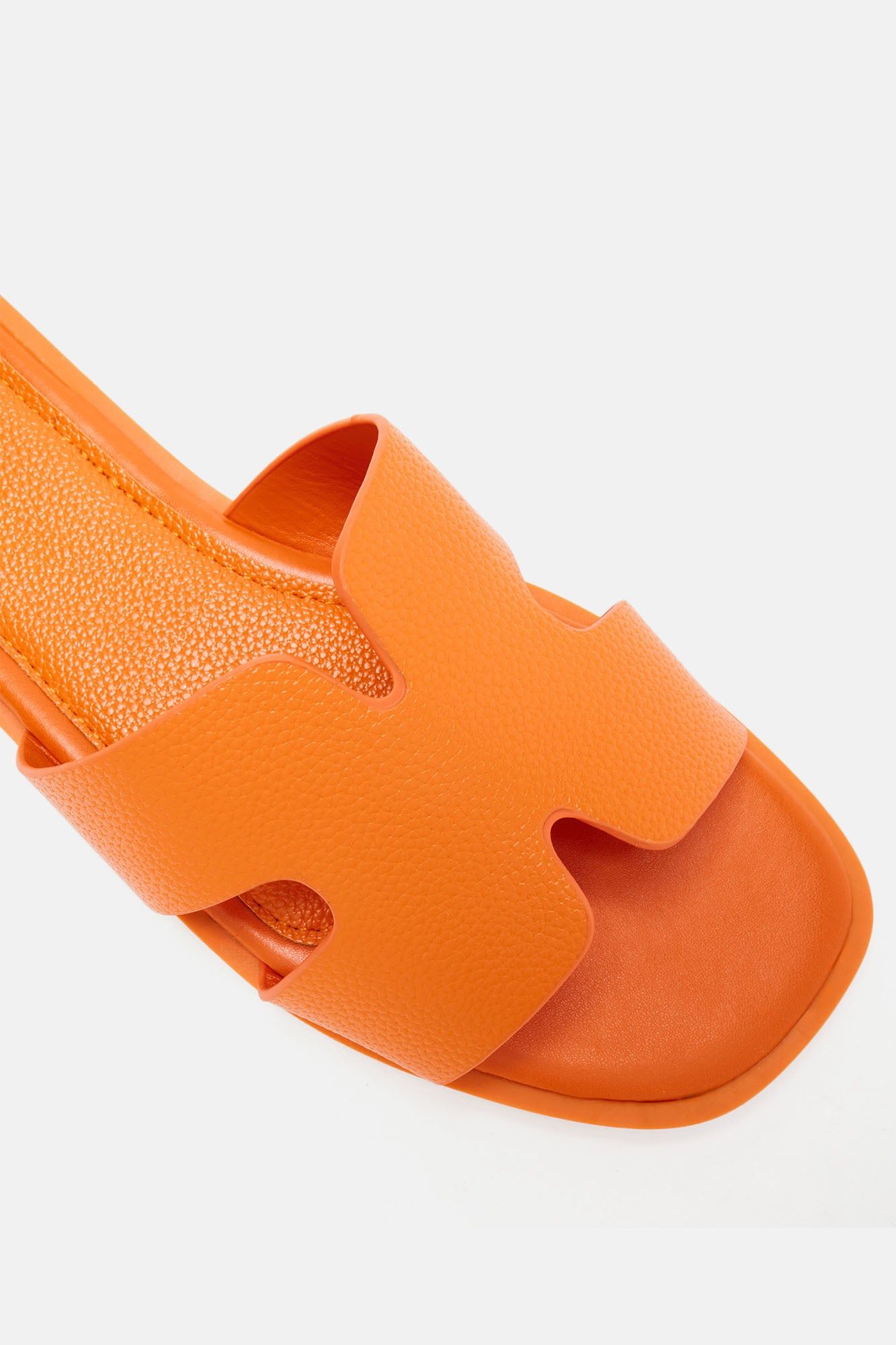 Cutting Ties Flat Sandals - Orange sold by Fashion Nova product image thumbnail 4