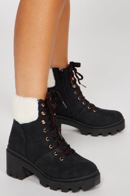On Auto Pilot Heeled Booties - Black sold by Fashion Nova