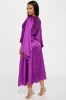 Angelina Satin Maxi Dress - Magenta sold by Fashion Nova