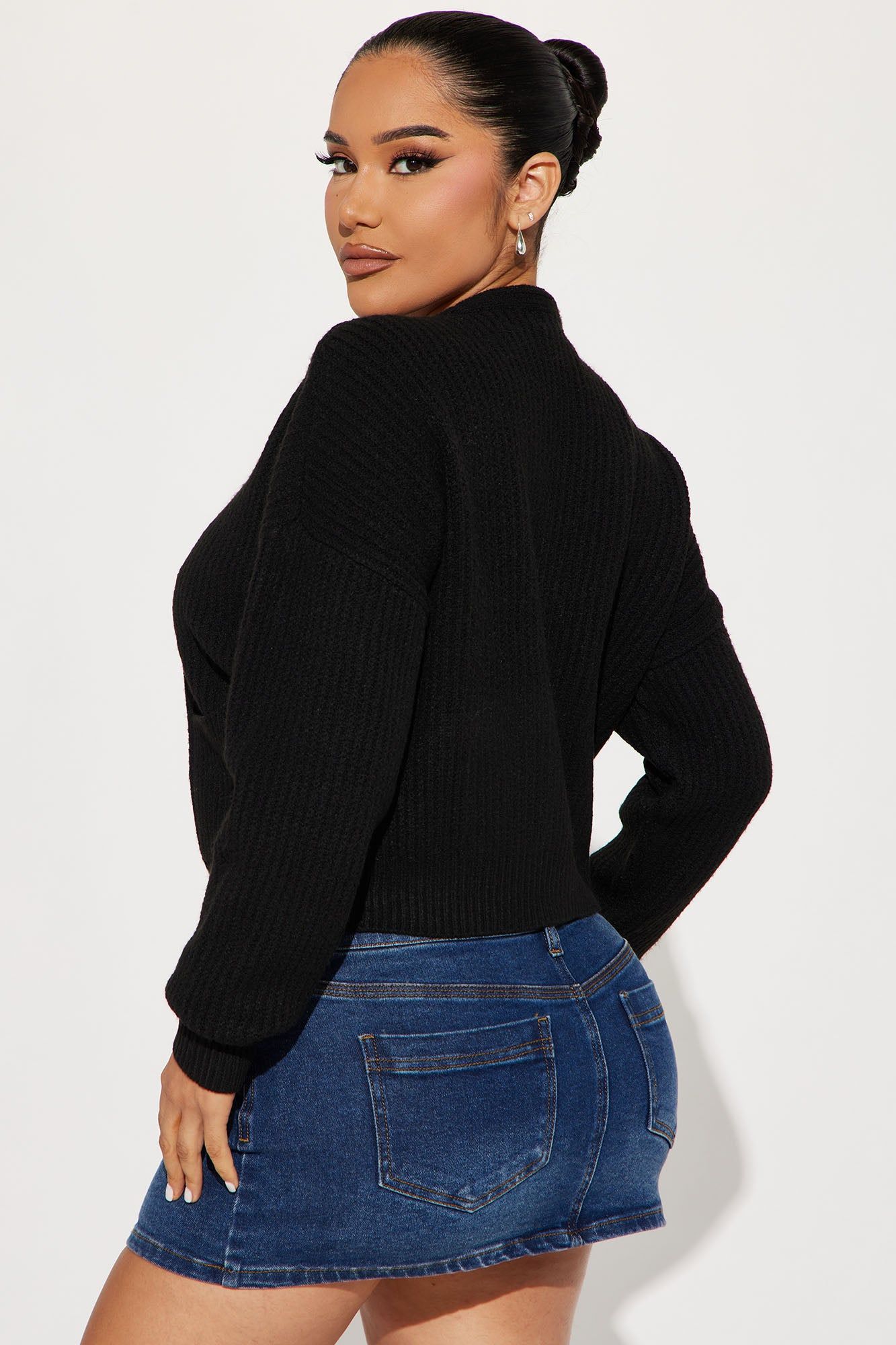 Carolina Cardigan - Black sold by Fashion Nova product image thumbnail 3