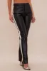 Leather Milan Pant - Black/combo sold by Fashion Nova