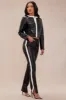 Leather Milan Pant - Black/combo sold by Fashion Nova