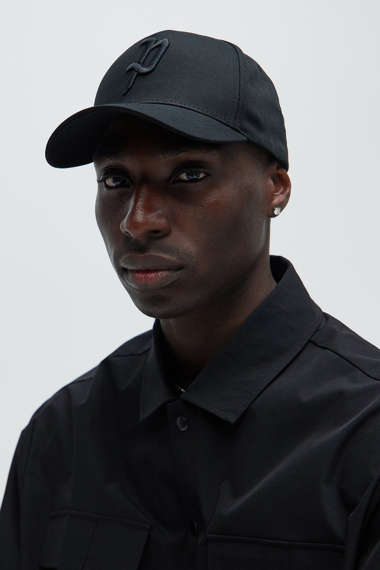 Pittsburgh Snapback Hat - Black/Black sold by Fashion Nova