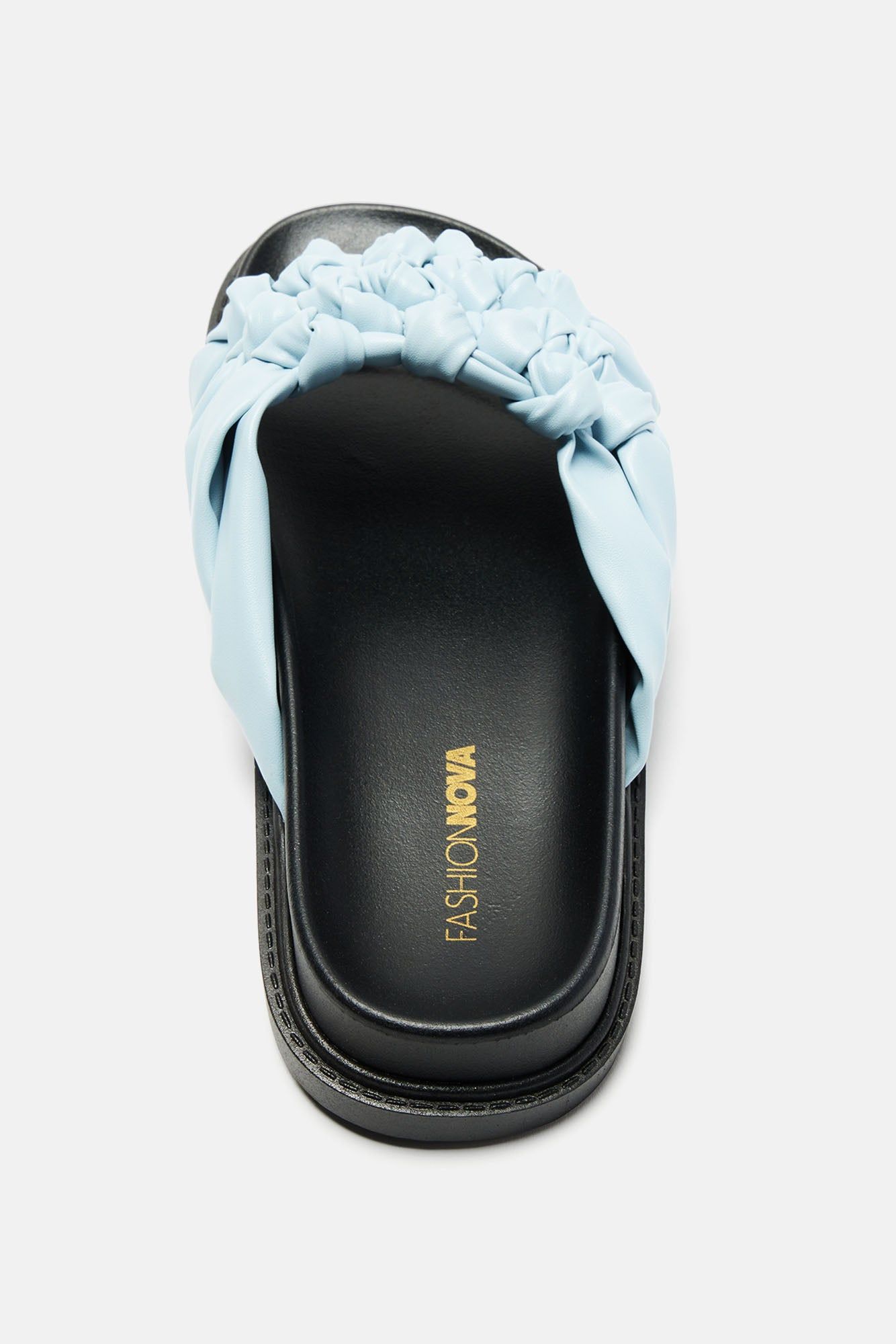 Keep Going Flat Sandals - Blue sold by Fashion Nova product image thumbnail 4