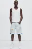 No Fix Stitched Denim Shorts - Light Wash sold by Fashion Nova