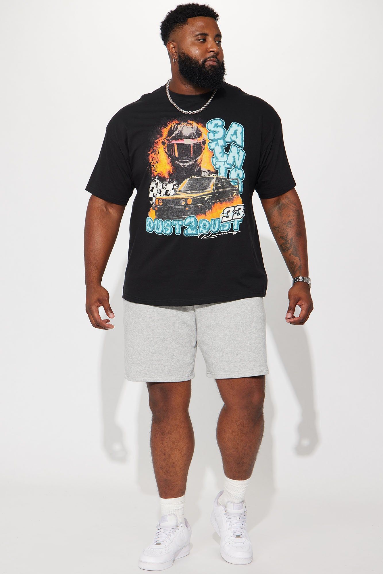 Fast N Faster Short Sleeve Tee - Black sold by Fashion Nova product image thumbnail 5