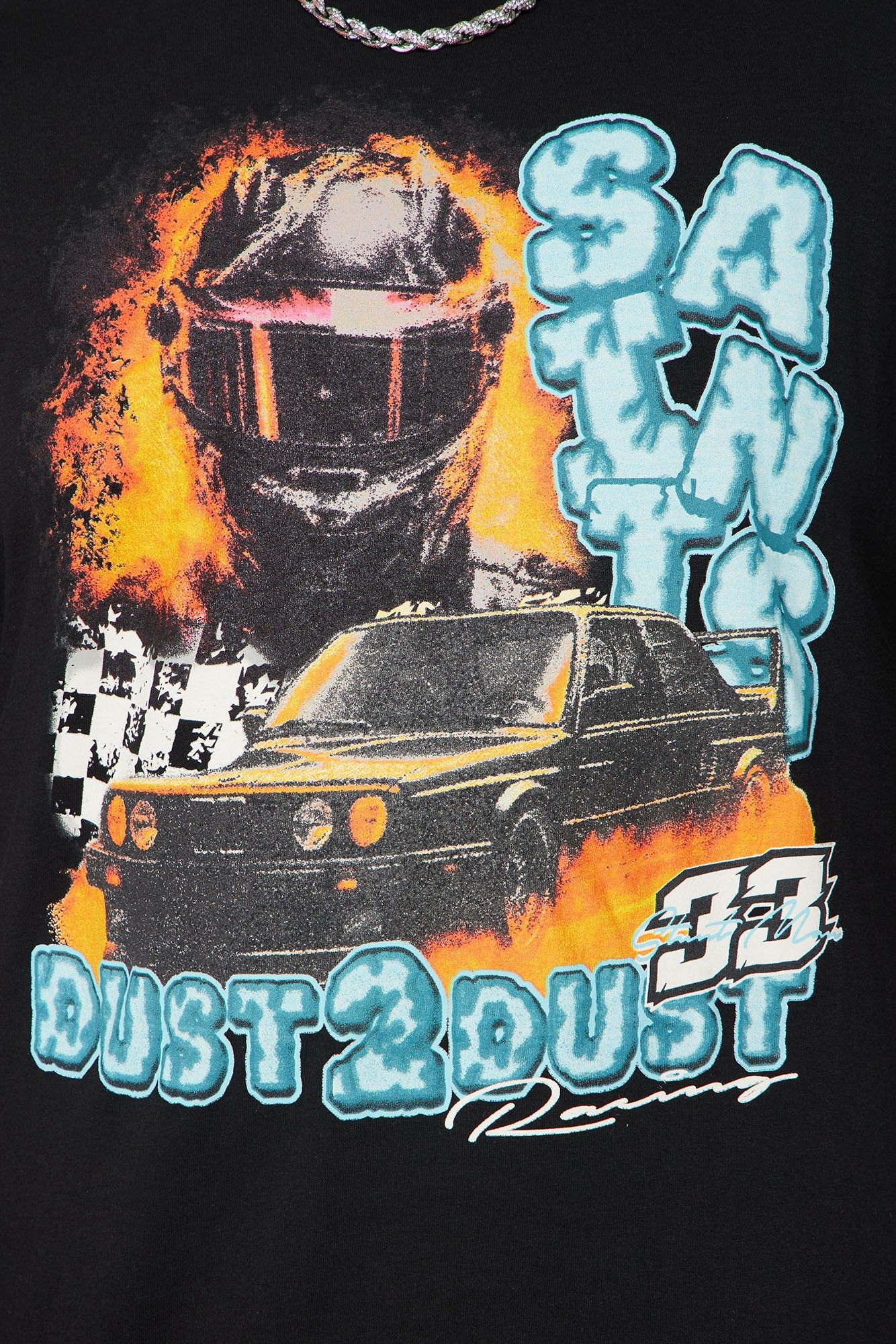 Fast N Faster Short Sleeve Tee - Black sold by Fashion Nova product image thumbnail 6