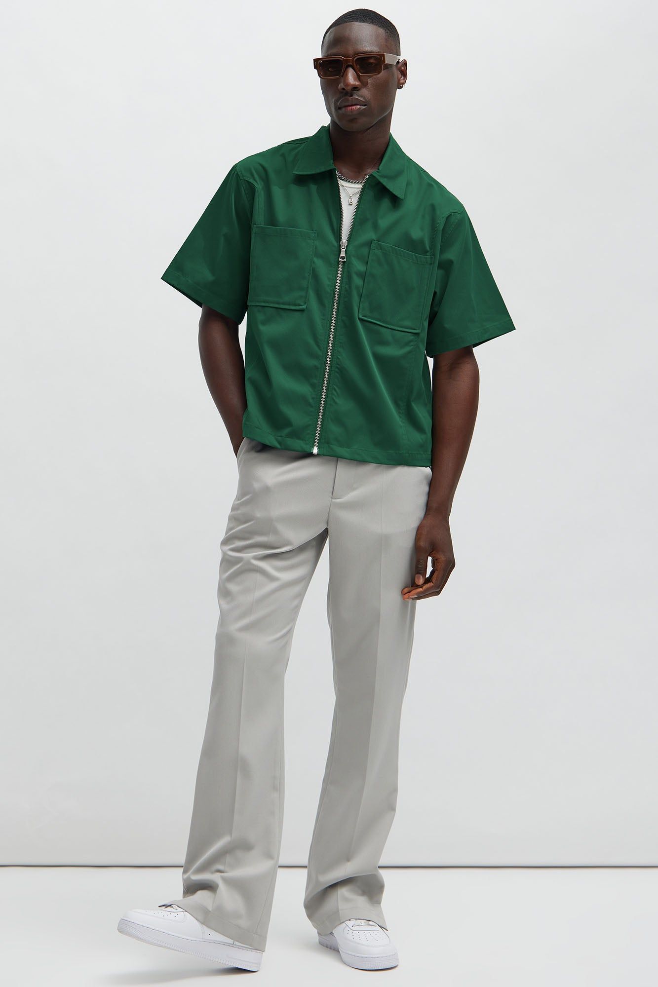 All For Nothing Shirt - Green sold by Fashion Nova product image thumbnail 2