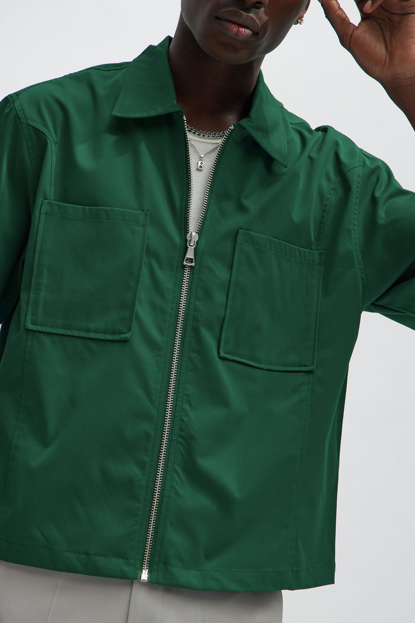 All For Nothing Shirt - Green sold by Fashion Nova product image thumbnail 3